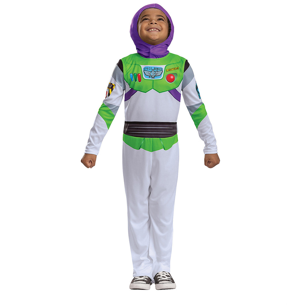 Kid's Sustainable Buzz Lightyear Costume for Imaginative Play Halloween Adventures and Birthday Parties