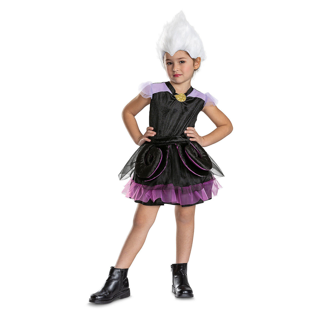 Classic Disney Ursula Toddler Costume for Halloween Parties Dress-Up and Themed Events