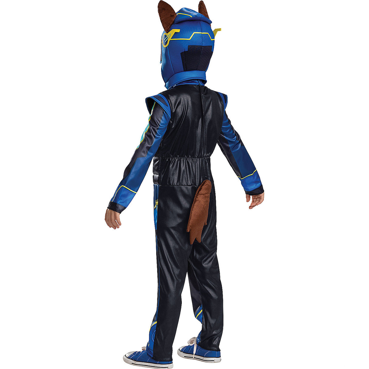 Toddler Deluxe Paw Patrol Chase Costume for Halloween Events Imaginative Play and Dress-Up Fun