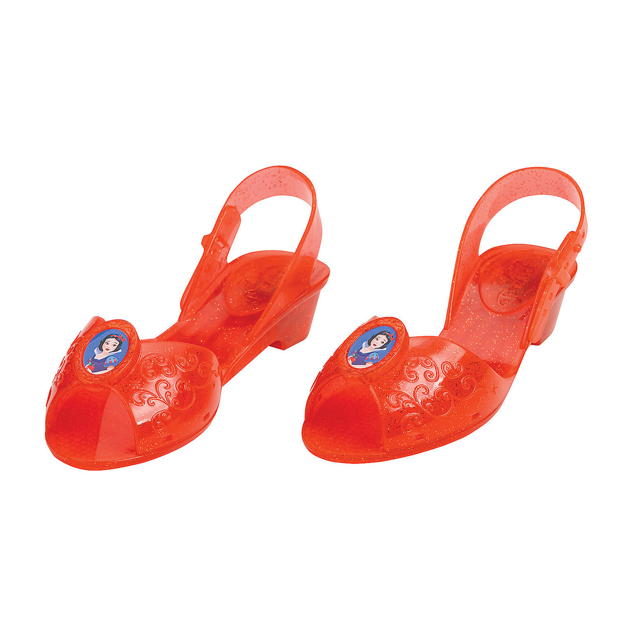 Enchanting Girl's Disney Snow White Jelly Shoes for Dress Up Events and Themed Parties