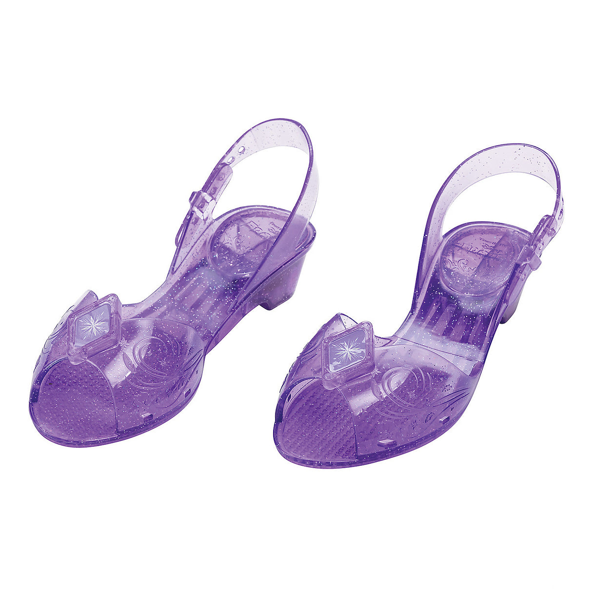 Charming Girl's Frozen II Elsa Jelly Shoes for Girls Age 6 Halloween Parties and Everyday Play