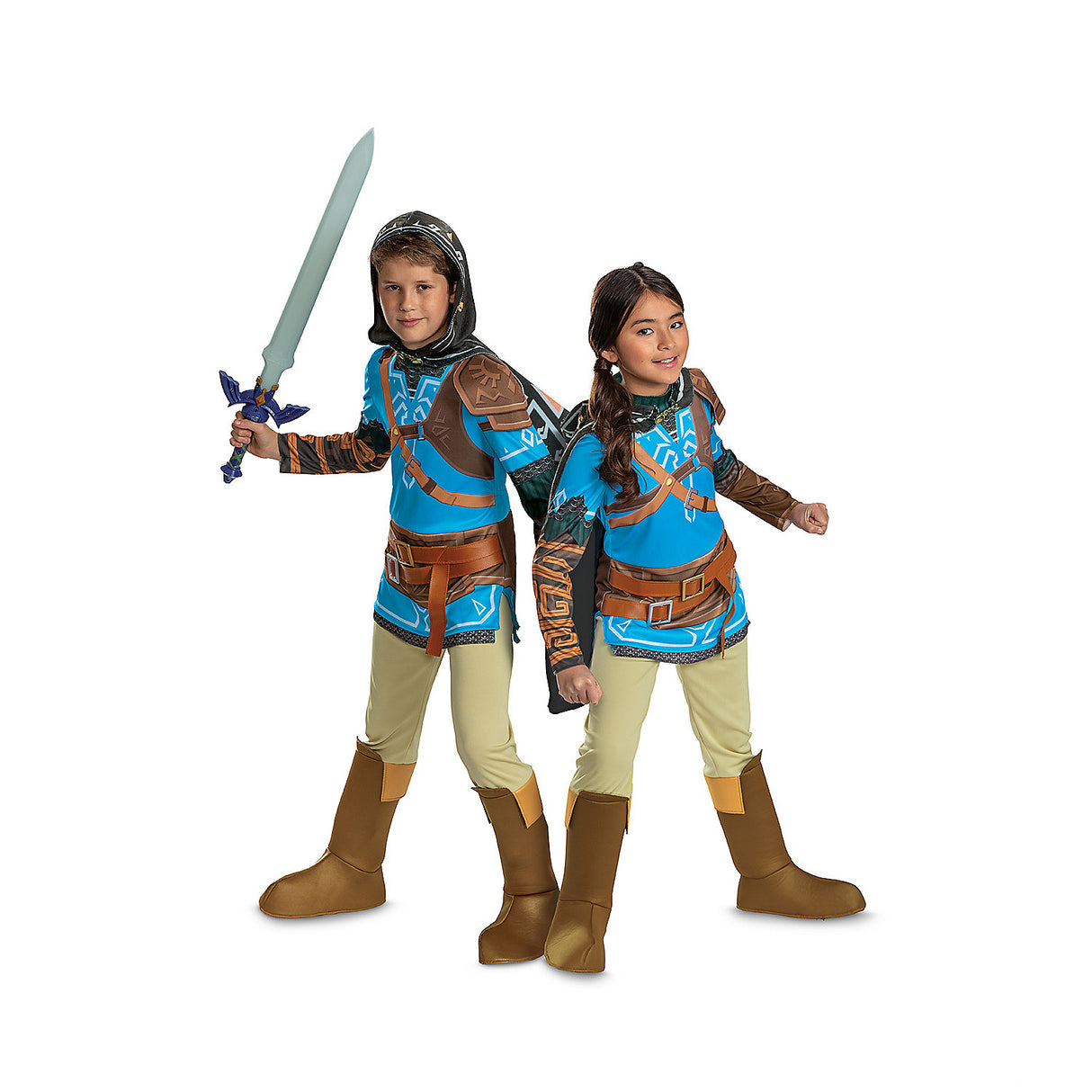 Deluxe Kids Legend of Zelda Link Costume for Adventure Play Halloween Events and Birthday Parties