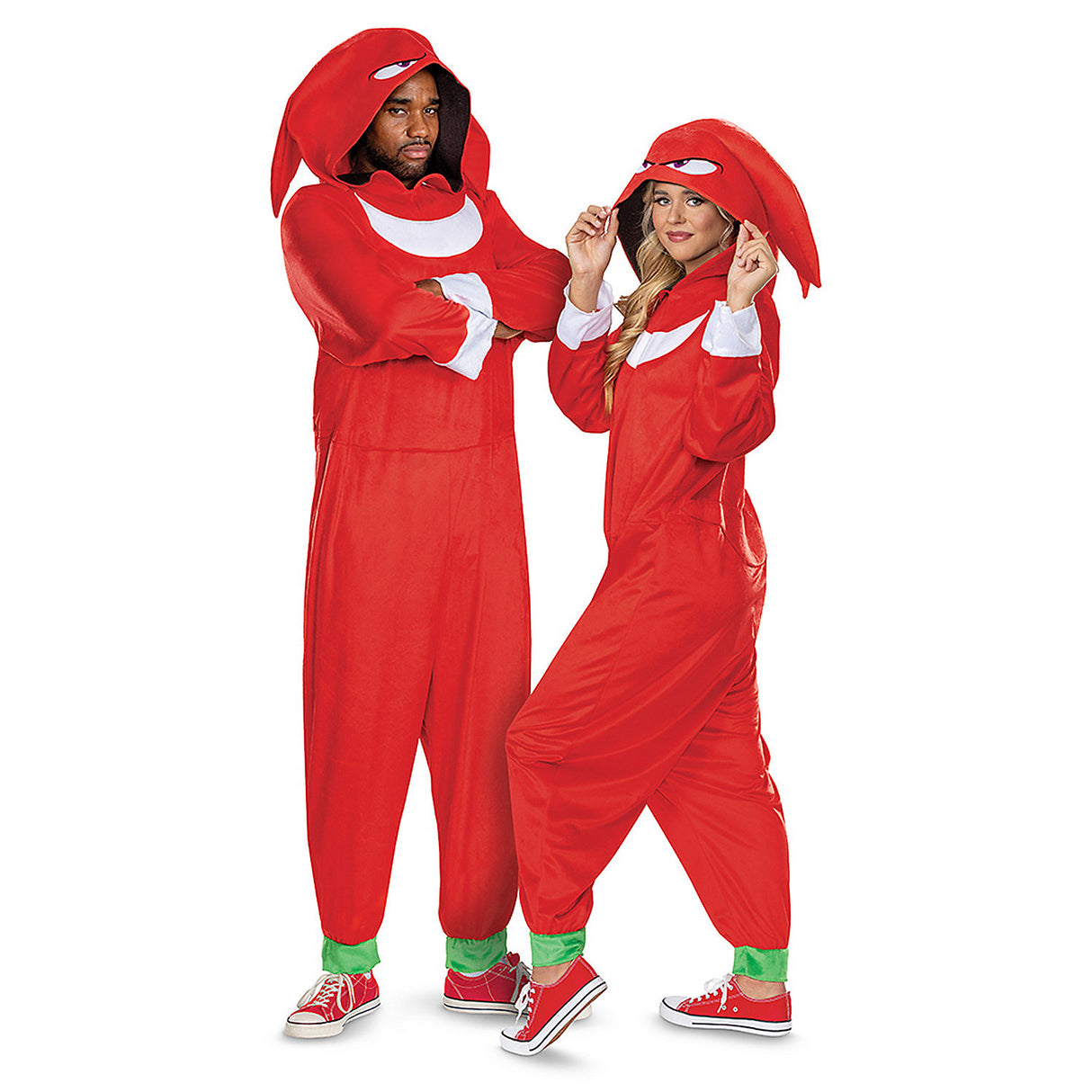 Authentic Adults Sonic the Hedgehog 3 Knuckles Costume for Halloween Events Theme Parties and Cosplay
