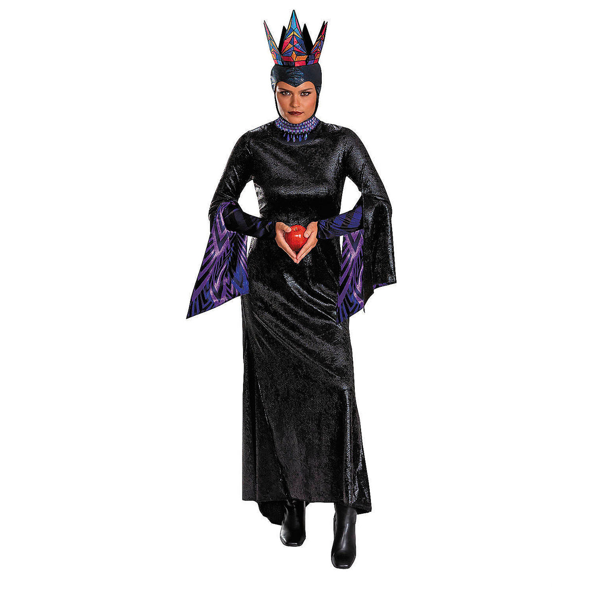 Deluxe Evil Queen Costume for Halloween Parties and Disney Themed Events