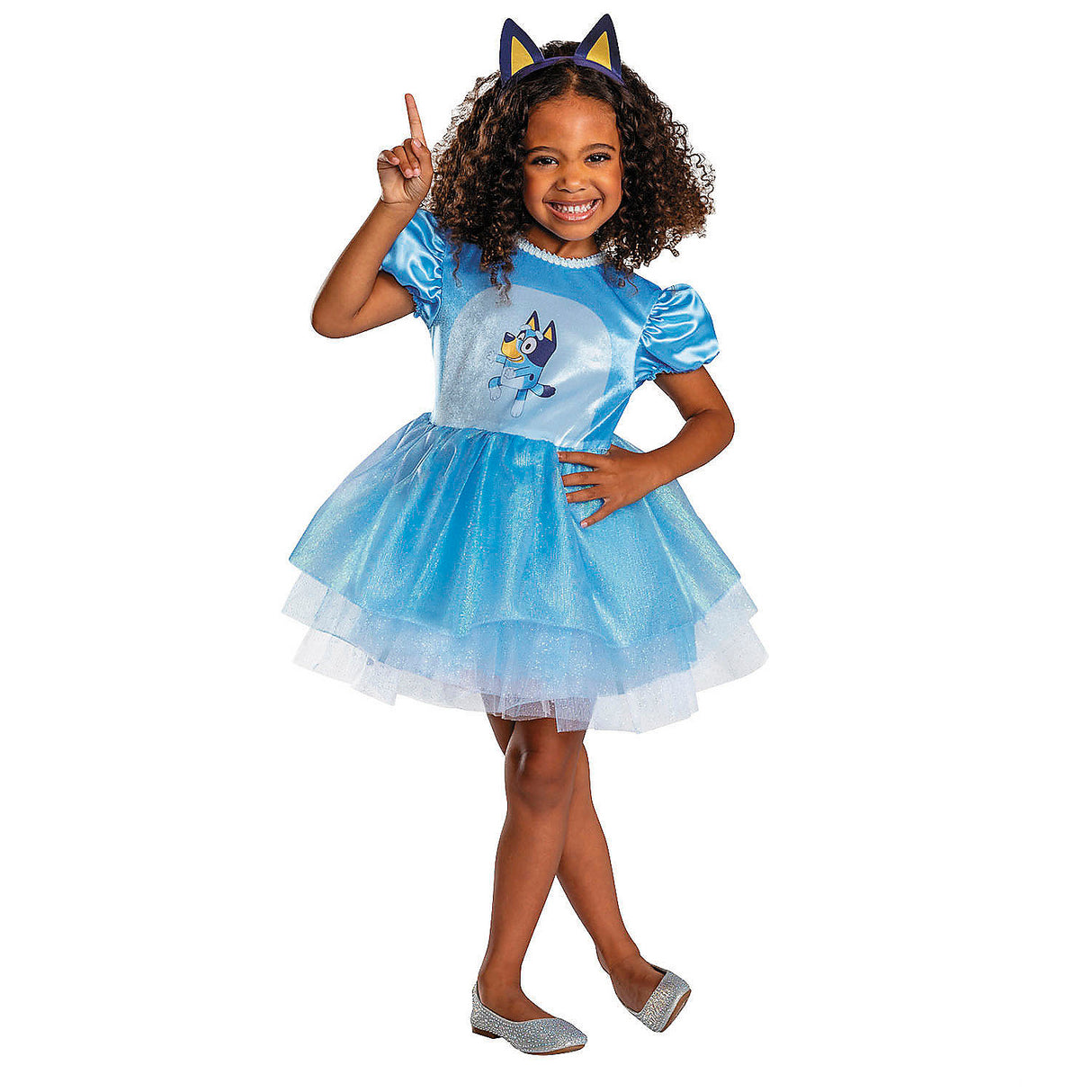 Toddler Classic Bluey Dress Costume for Halloween Trick or Treating and Imaginative Play