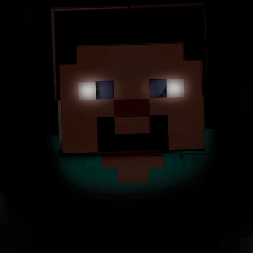 Kids Light-Up Minecraft Steve Costume Kit