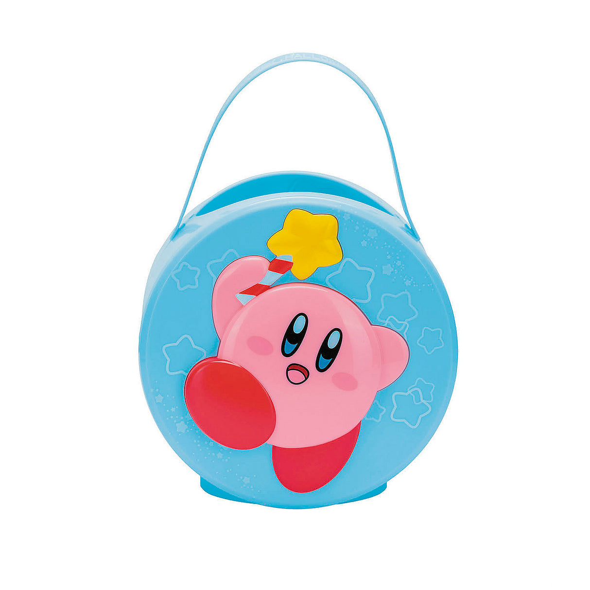 Kids Kirby Treat Pail Costume Accessory for Halloween Parties Trick or Treating and Creative Dress Up