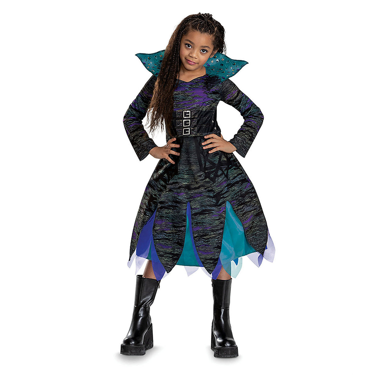 Magical Girl's Uliana Costume for Disney Descendants Themed Events Halloween and Costume Parties