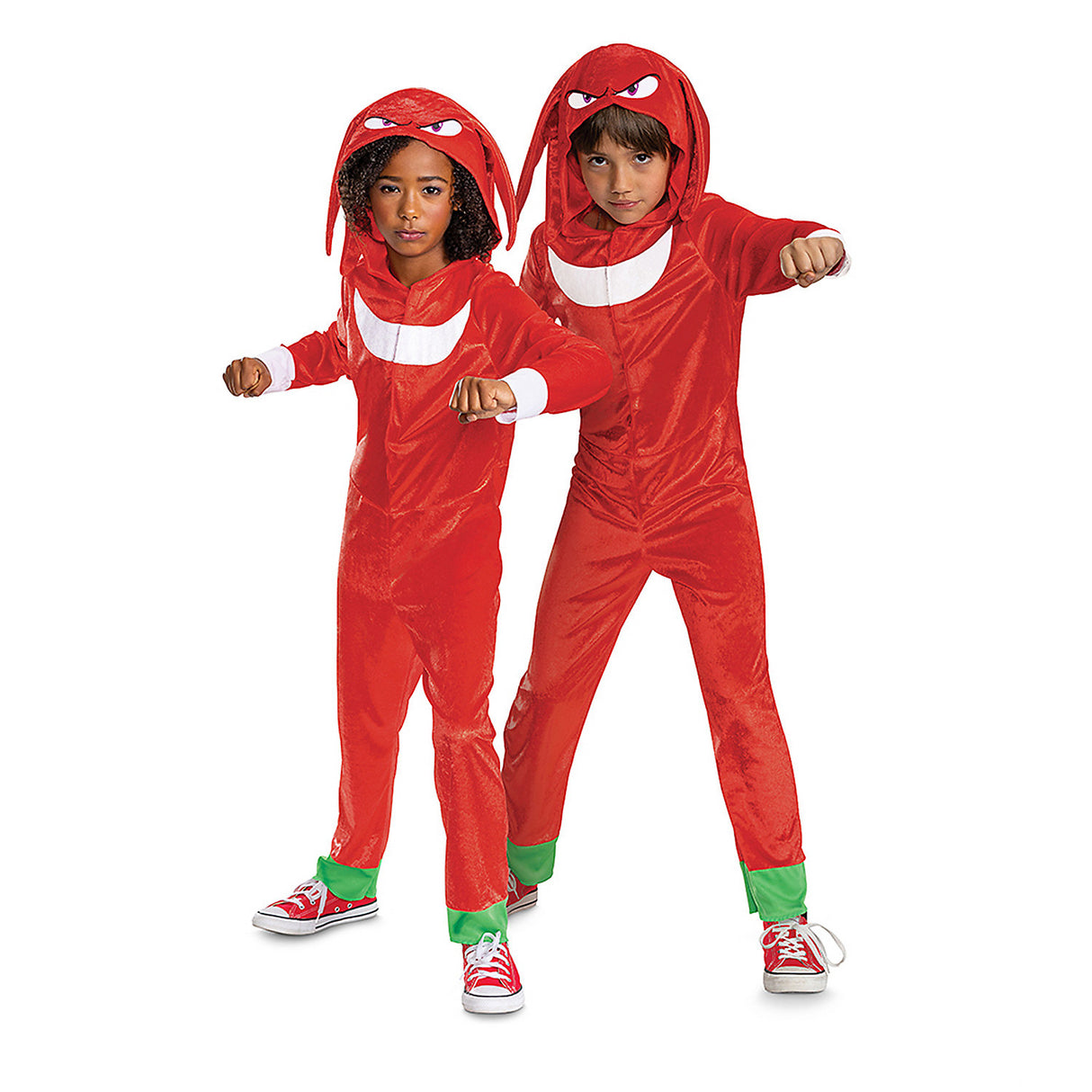 Classic Knuckles the Echidna Costume for Kids Halloween Parties and Themed Events