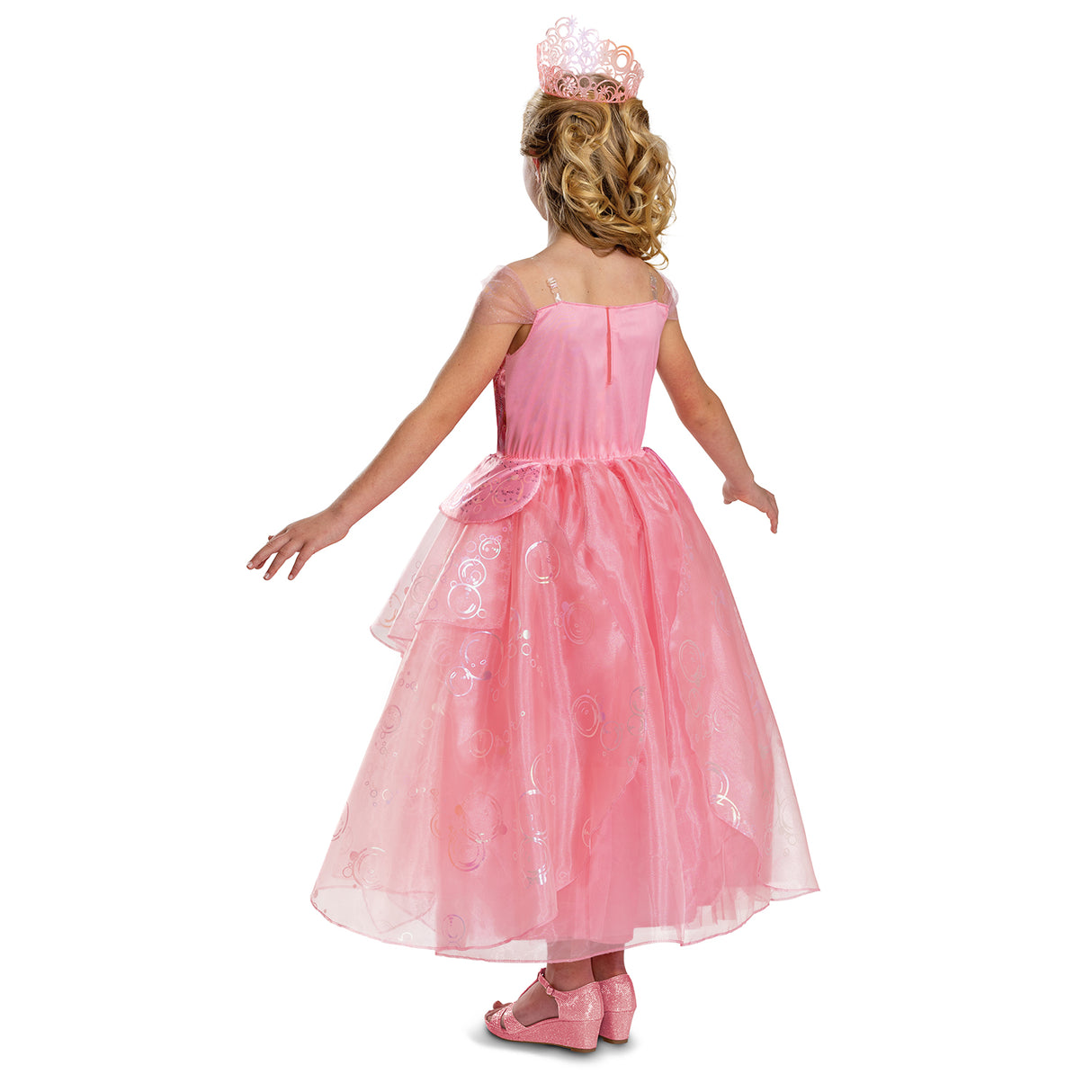 Toddler Deluxe Wicked Glinda the Good Witch Pink Dress Costume