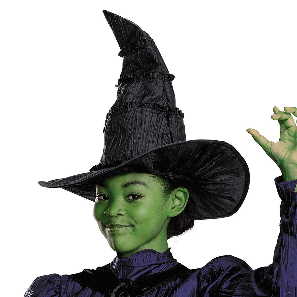 Toddler Deluxe Wicked Elphaba Purple Dress Costume