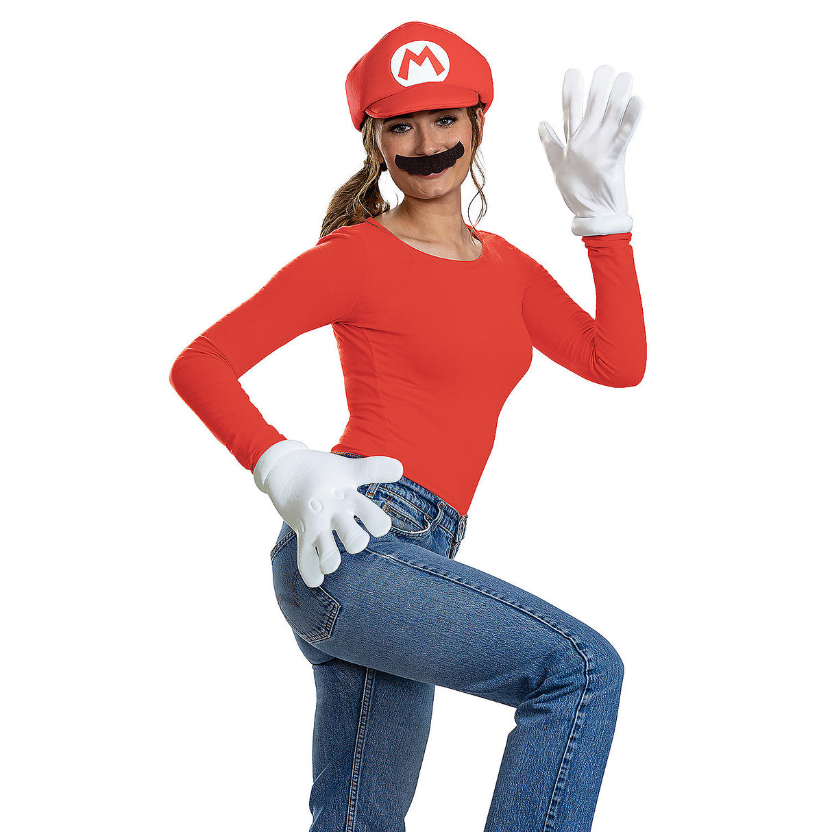 Instant Super Mario Bros Costume Accessory Kit for Halloween Birthdays and Cosplay Adventures