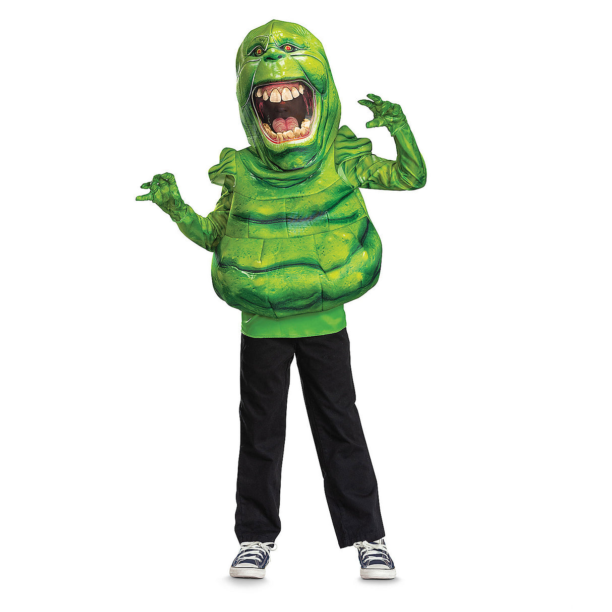 Kids Slimer Ghostbusters Costume for Halloween Parties Dress Up and Superhero Adventures