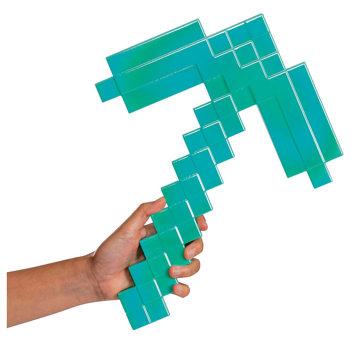 Minecraft Diamond Pickaxe Costume Accessory for Halloween Events and Creative Dress-Up Ideas