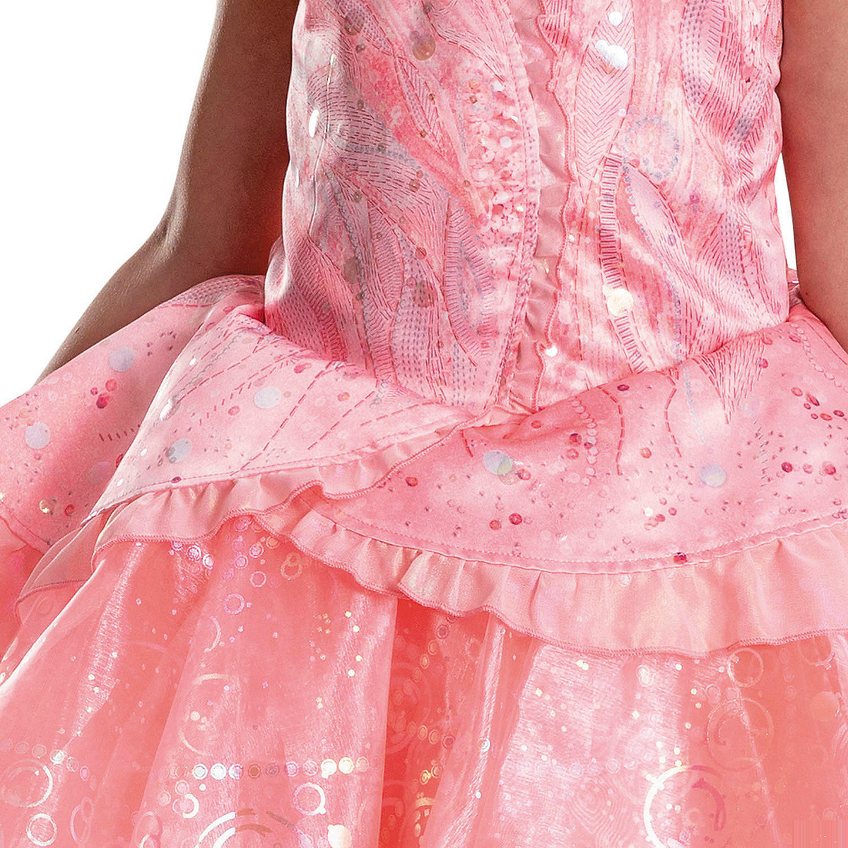 Kids Prestige Wicked Glinda Pink Dress Costume