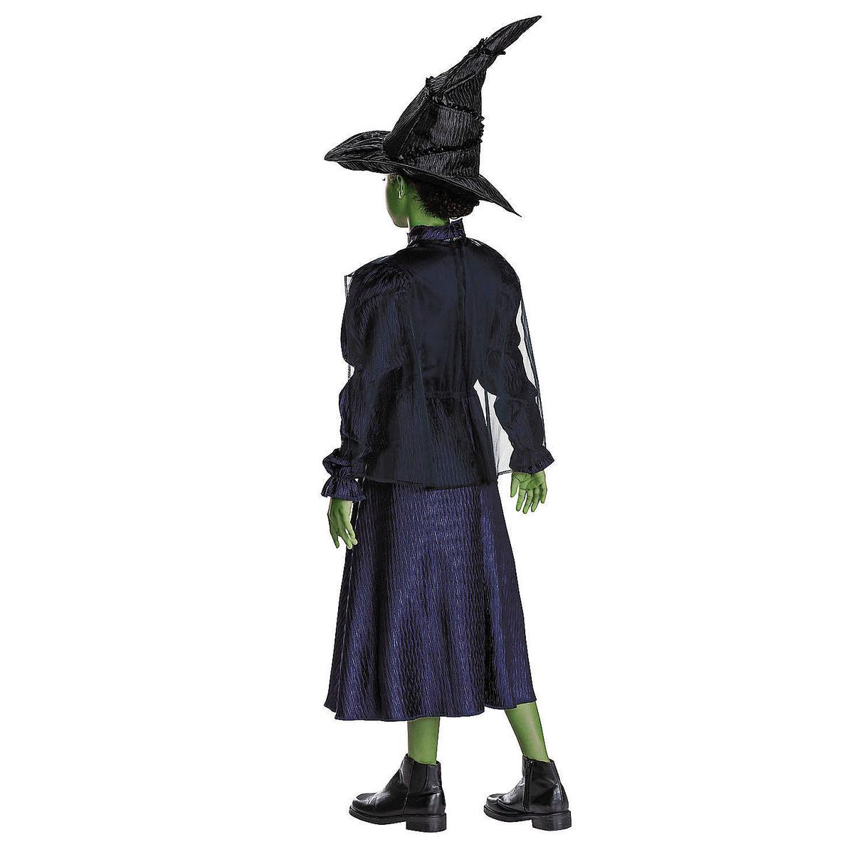 Kids Classic Wicked Elphaba Black & Purple Dress Costume