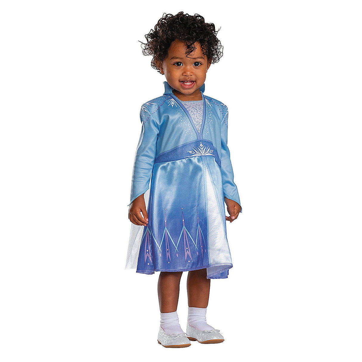 Classic Disney Frozen 2 Elsa Baby Dress Costume for Halloween Parties and Themed Celebrations