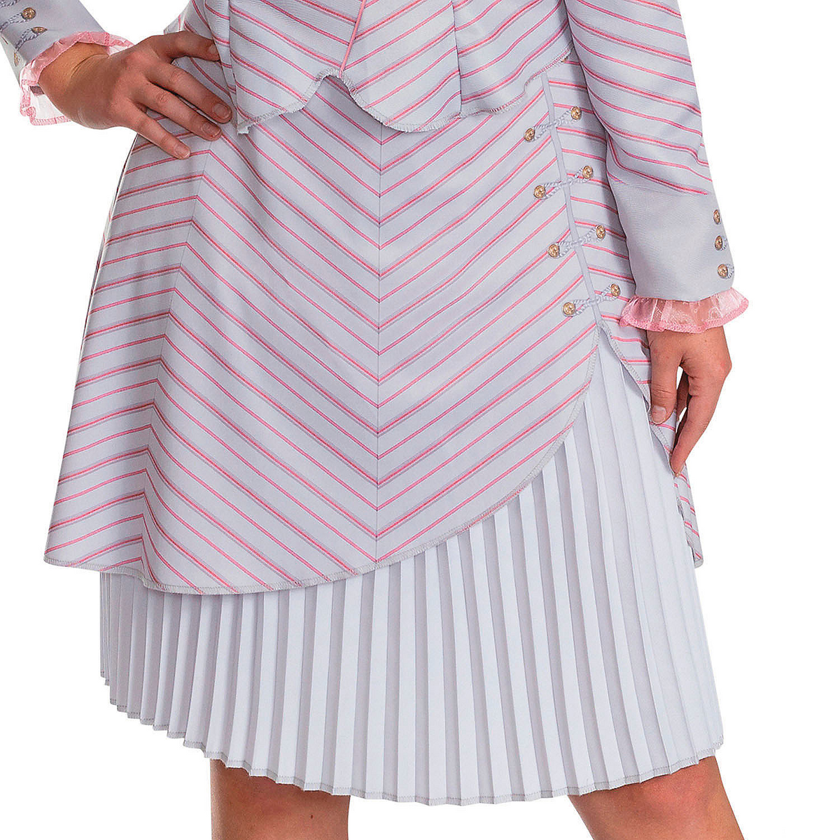 Adults Deluxe Wicked Glinda Shiz University Dress Costume