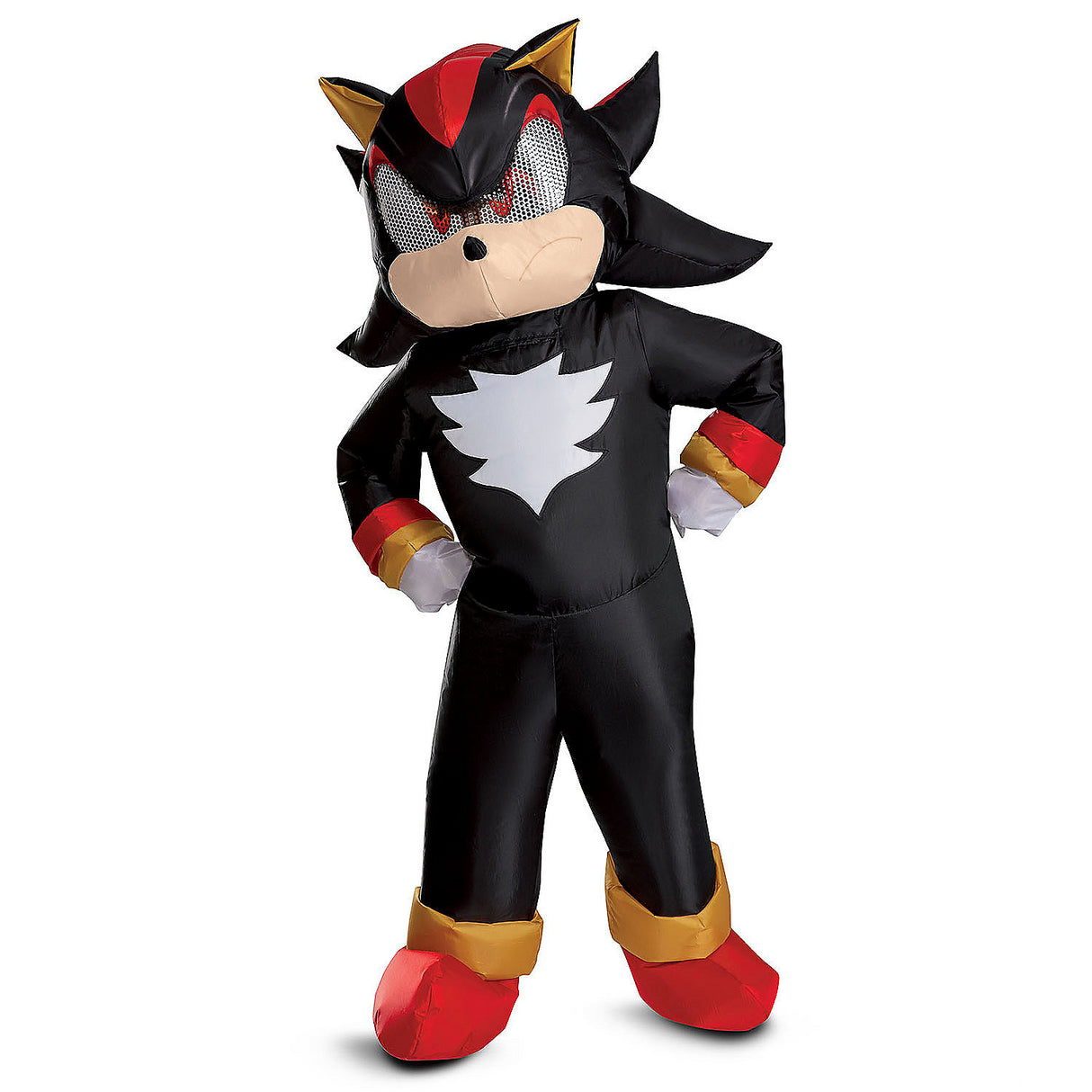 Kids Inflatable Sonic the Hedgehog Shadow Costume for Halloween Parties School Events and Trick-or-Treating