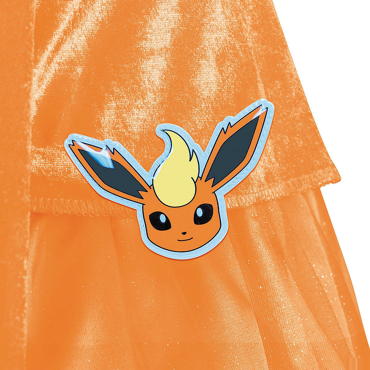 Kids Pokmon Flareon Hooded Dress Costume