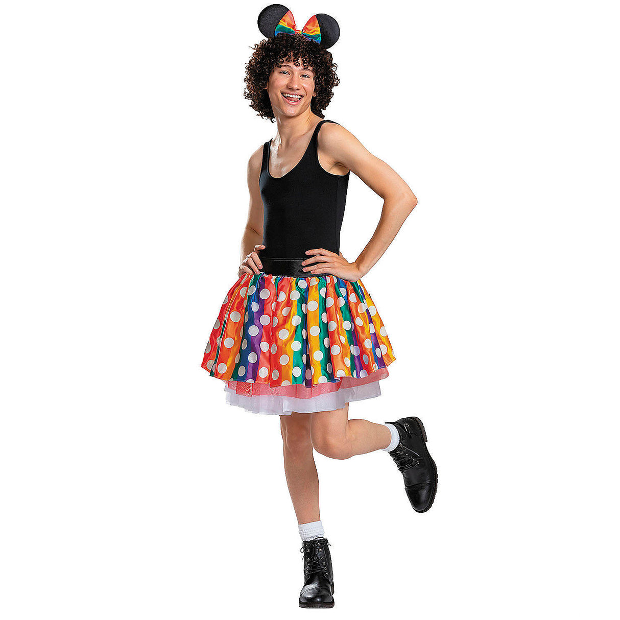 Adults Disney Minnie Mouse Costume Kit for Halloween Parties Pride Events and Character Dress Up