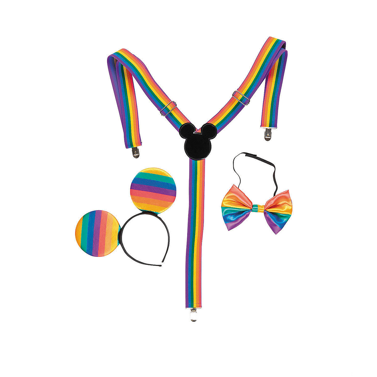 Adults Disney Mickey Mouse 25 Pride Costume Kit