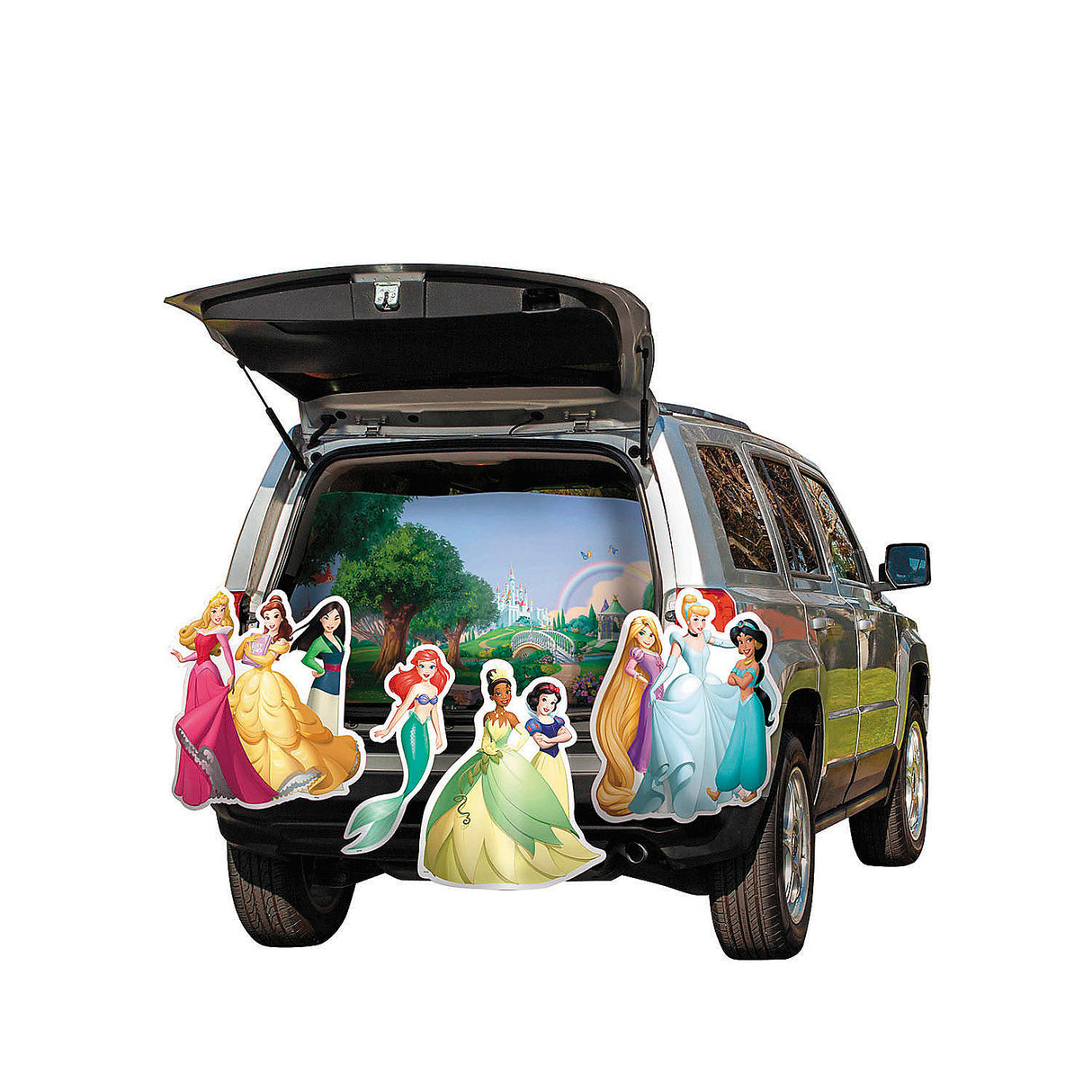Disney Princess Trunk Decorating Kit for Halloween Parties and Themed Celebrations