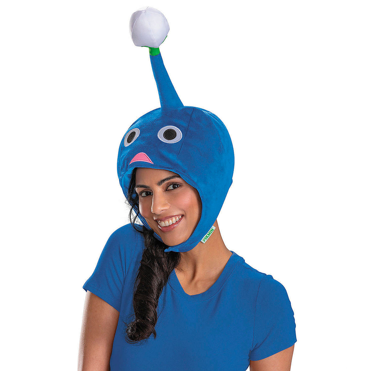 Kids Pikmin Blue Pikmin Headpiece Costume for Creative Play and Themed Celebrations