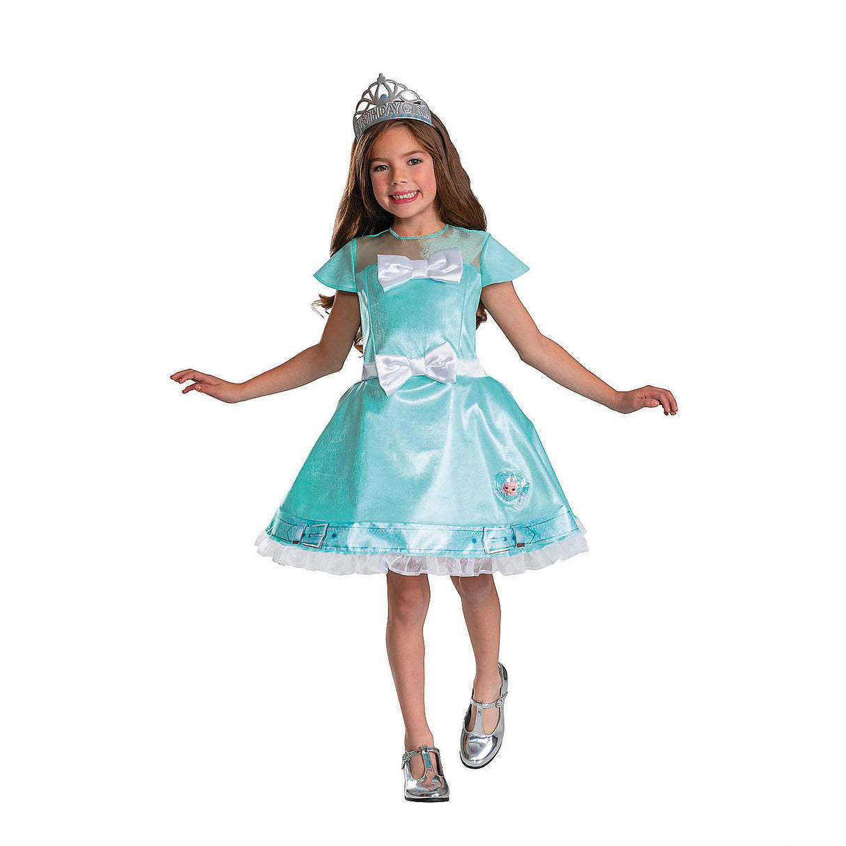 Kids Classic Yummiland Callie Birthday Cake Costume for Halloween Parties School Events and Themed Dress Up