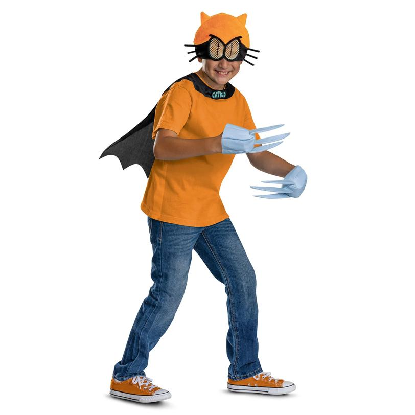 Kids Cat Kid Comic Club Cat Kid Costume Kit