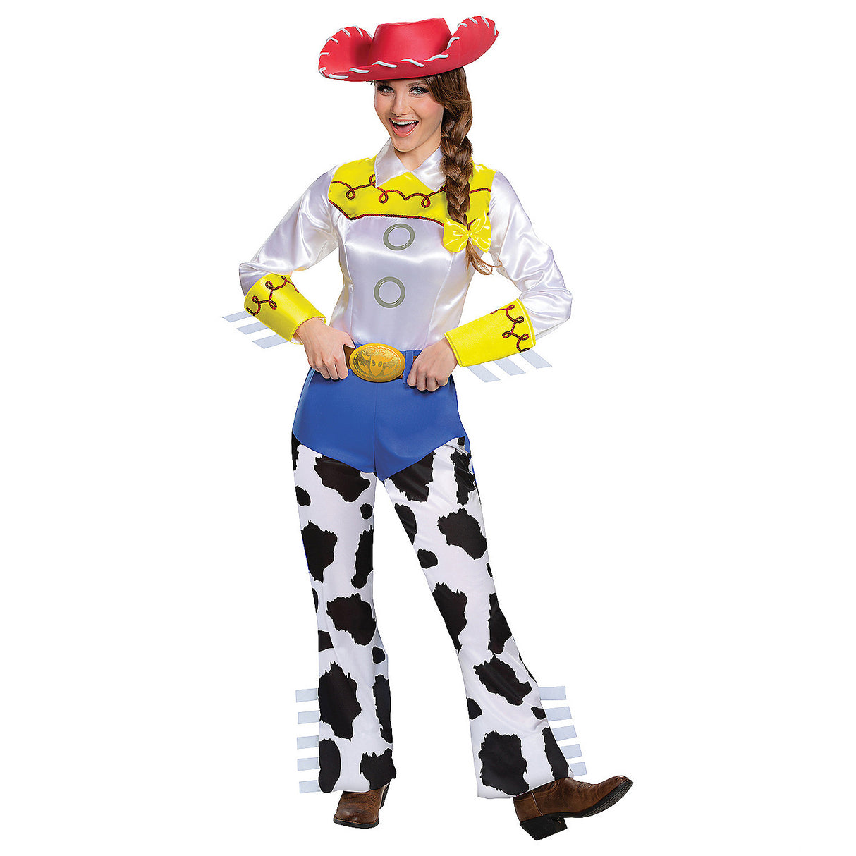 Women's Deluxe Jessie Cowgirl Costume for Halloween Parties Themed Events and Dress Up Fun