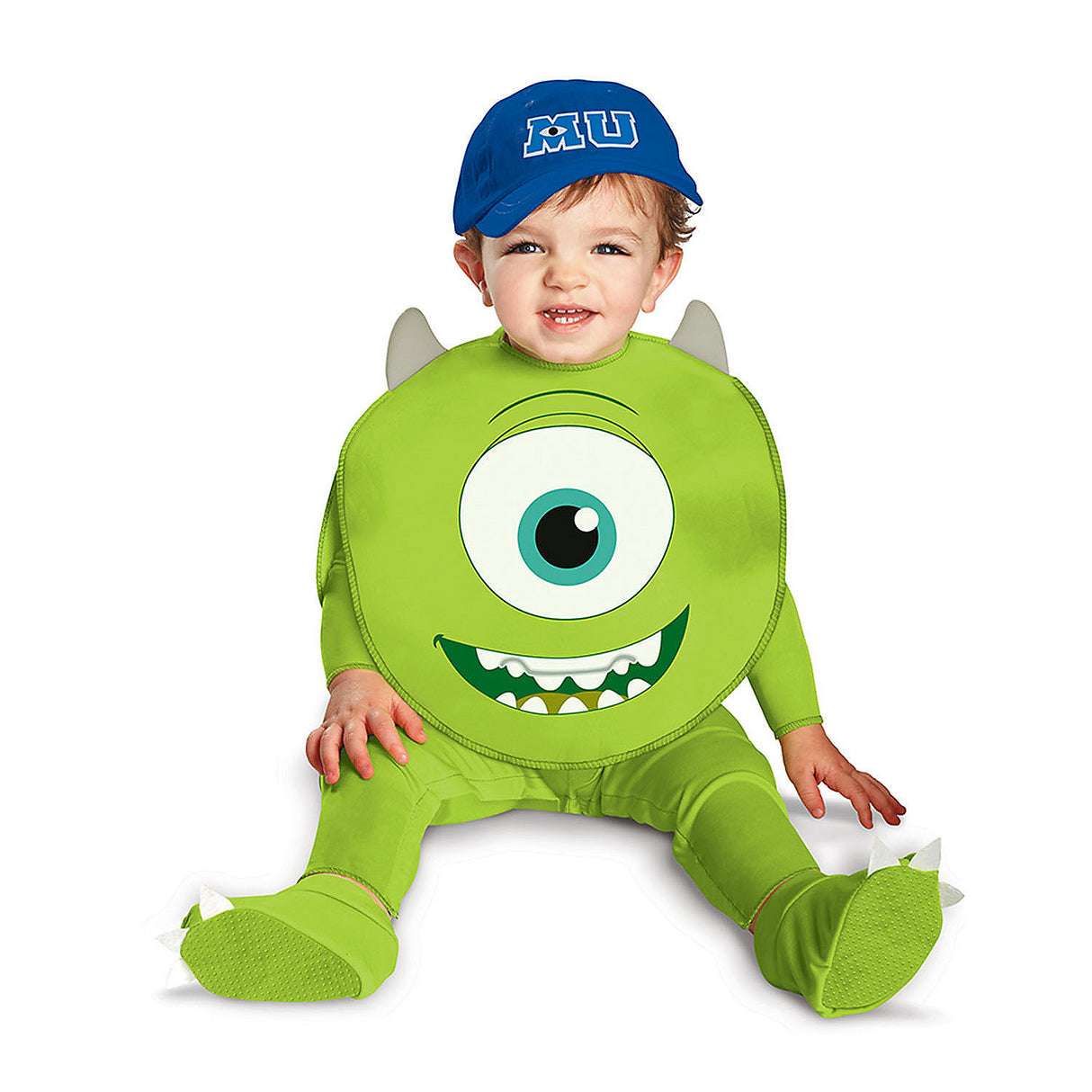 Adorable Baby Classic Monsters University Mike Costume for Halloween Parties and Disney Themed Celebrations