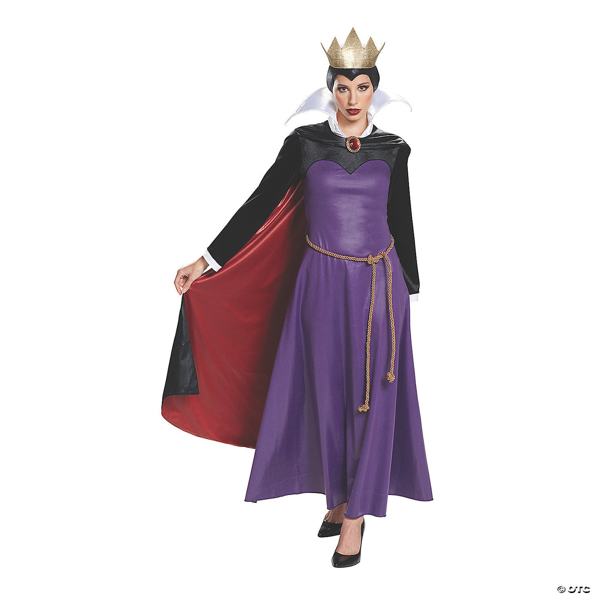 Deluxe Evil Queen Costume for Halloween Parties Dress Up and Themed Events