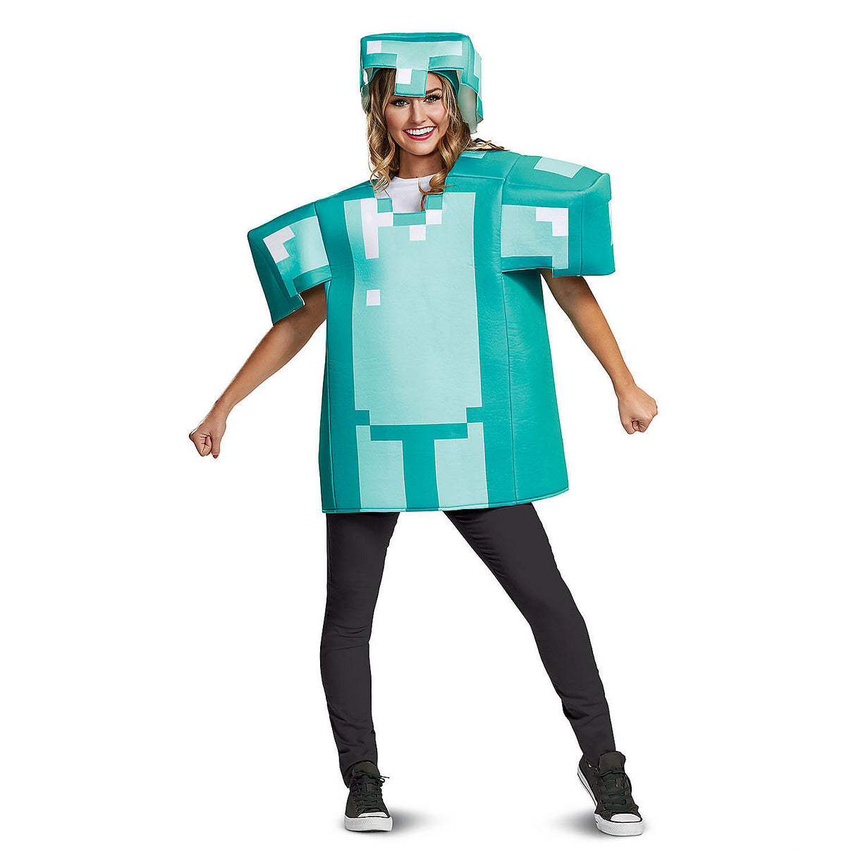 Classic Minecraft Armor Costume for Adults for Halloween Events Minecraft Parties and Costume Contests