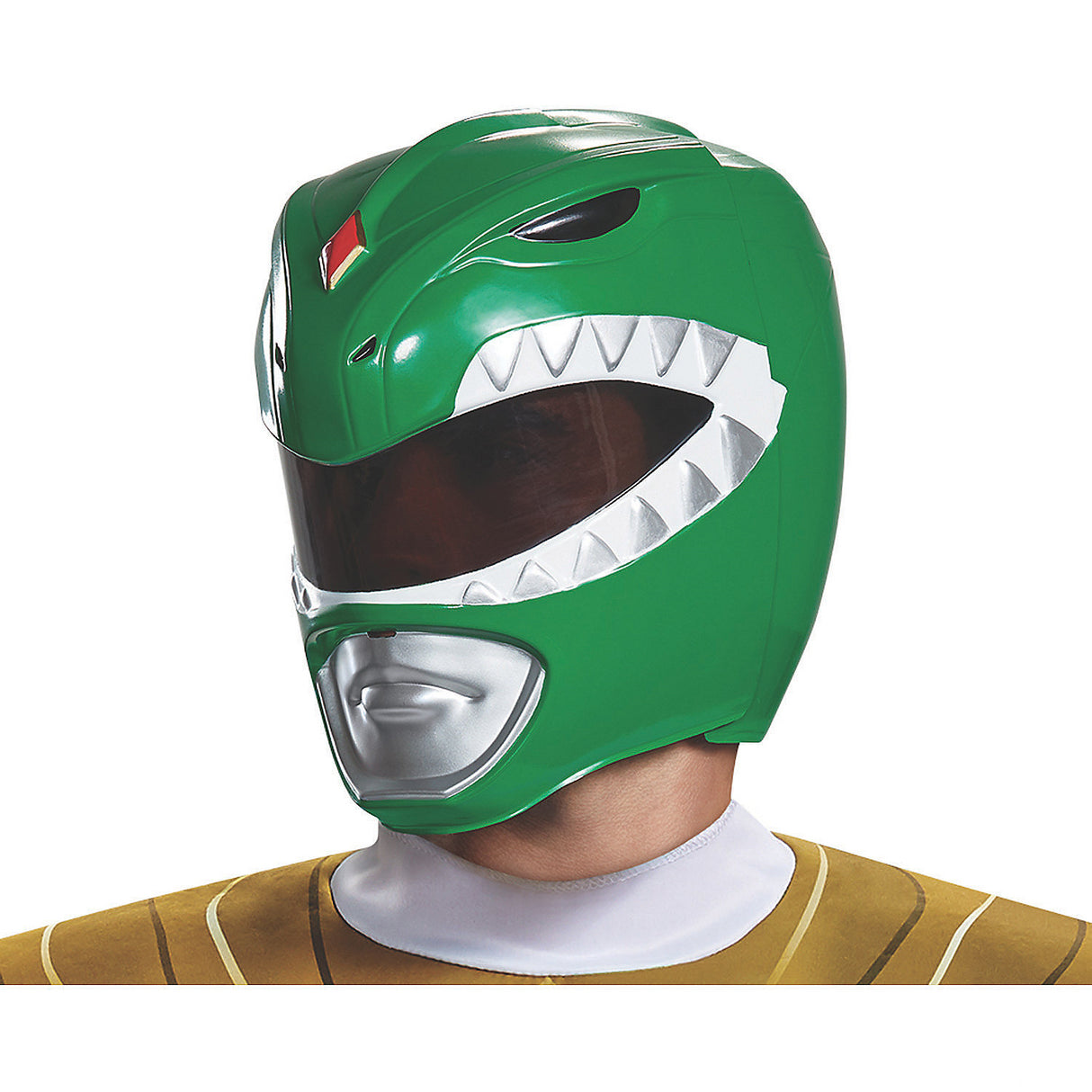 Authentic Green Ranger Adult Helmet for Halloween Events Cosplay Parties and Collectors