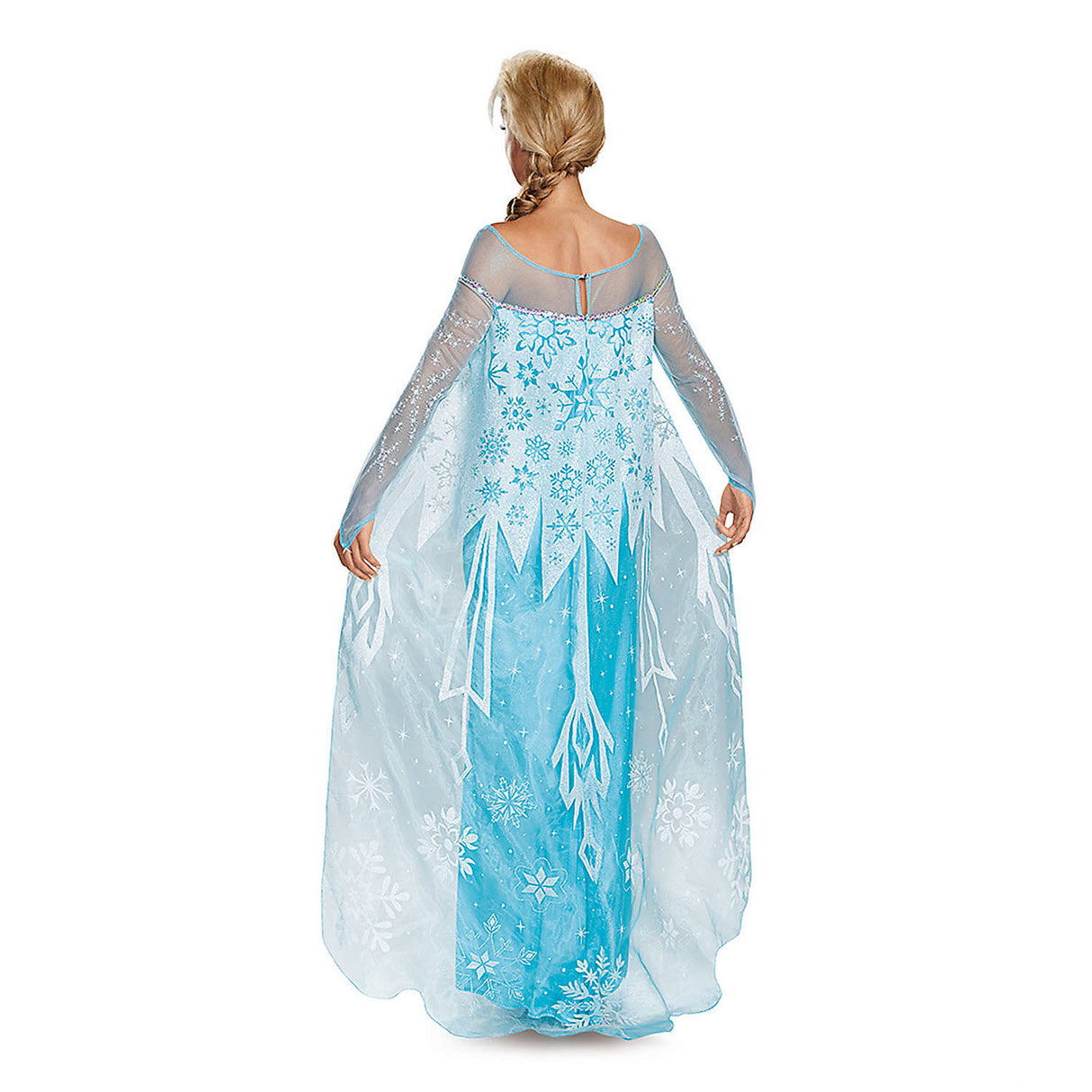 Deluxe Elsa Dress Costume for Women Perfect for Disney Events and Costume Parties