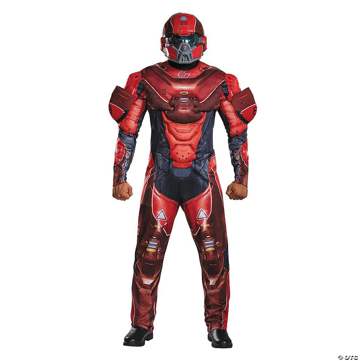 Men's Halo Red Spartan Costume