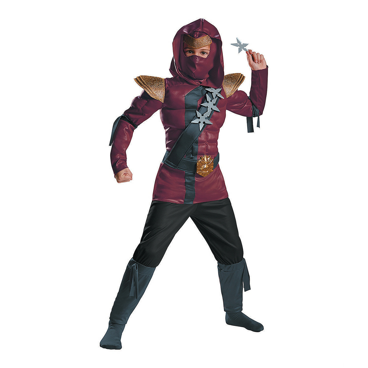 Boy's Red Fire Ninja Costume