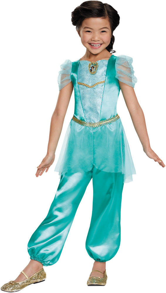 Enchanting Disney Jasmine Costume for Girls for Halloween Parties Dress-Up and Themed Events