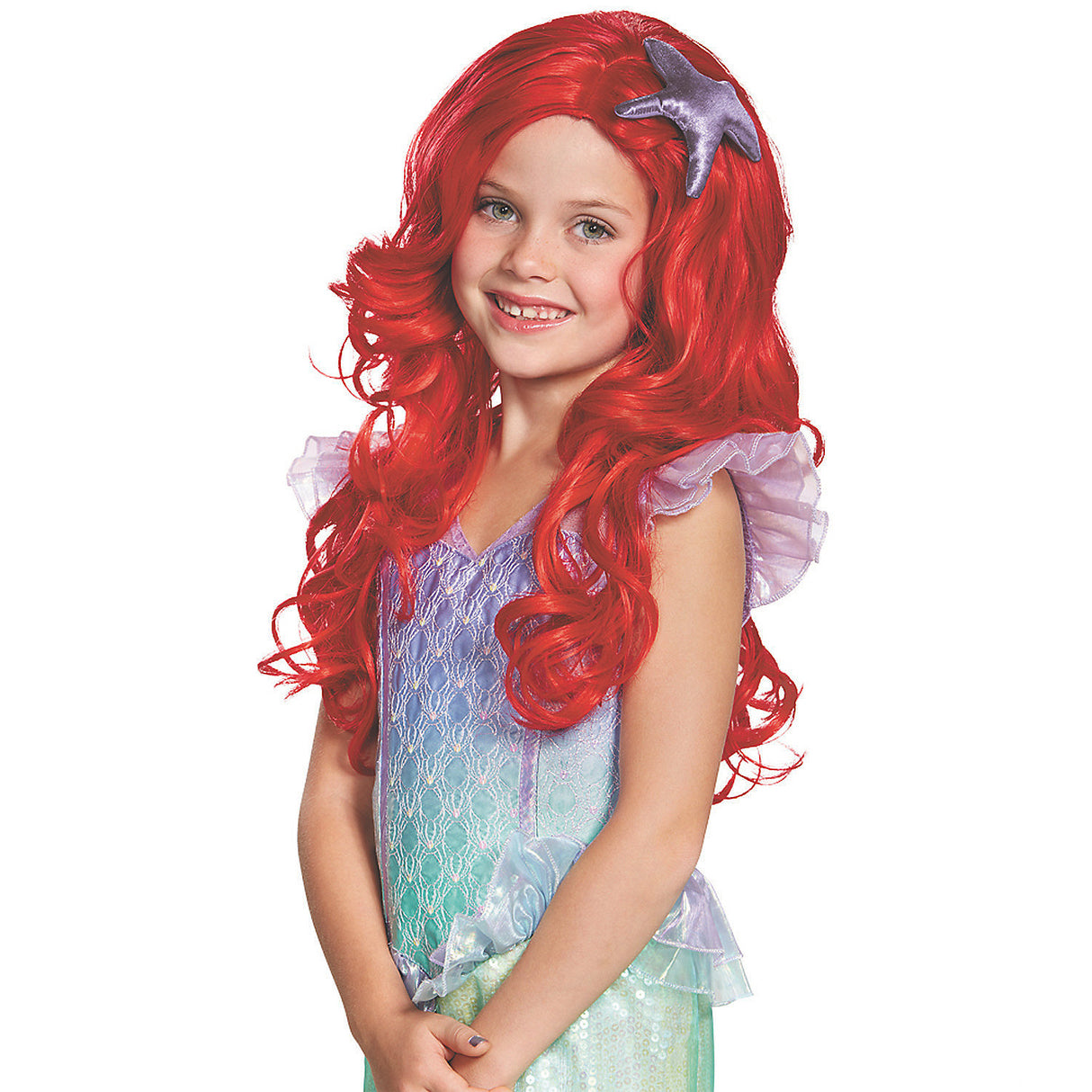 Ariel Ultra Prestige Child Wig for Disney Princess Dress Up Halloween and Themed Parties