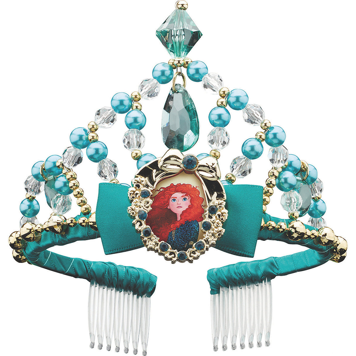 Adorable Merida Classic Child Tiara for Halloween Birthday Parties and Dress-Up Adventures