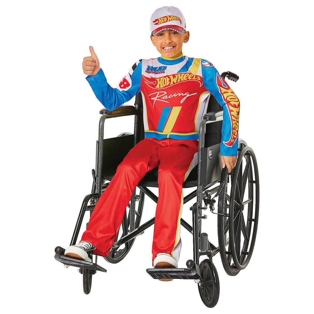 Kid's Hot Wheels Adaptive Costume for School Events Halloween Parties and Trick or Treating Fun
