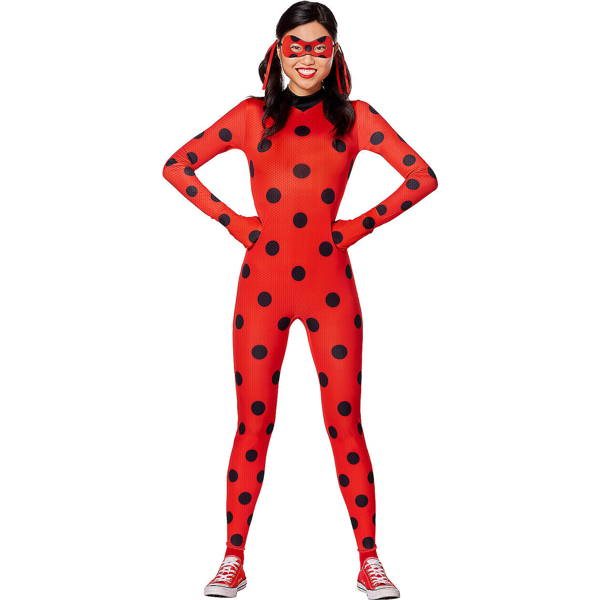 Deluxe Women's Miraculous Ladybug Costume for Halloween Parties Themed Events and Kids Dress Up