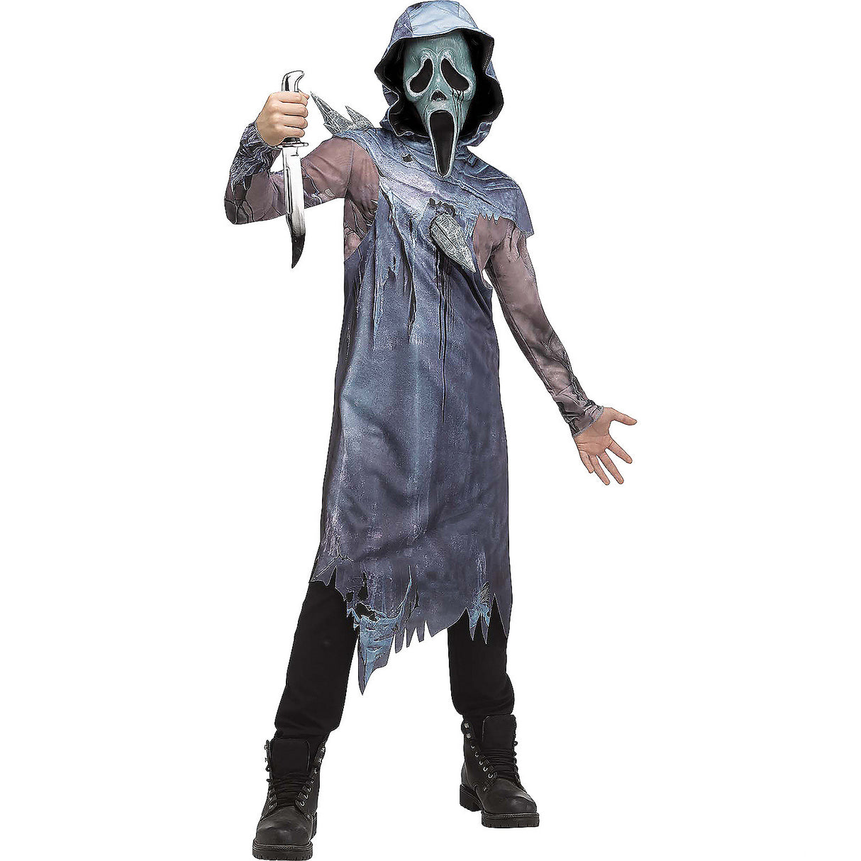 Kid's Dead By Daylight Icebound Phantom Costume for Haunted House Events Halloween Celebrations and Spooky Adventures