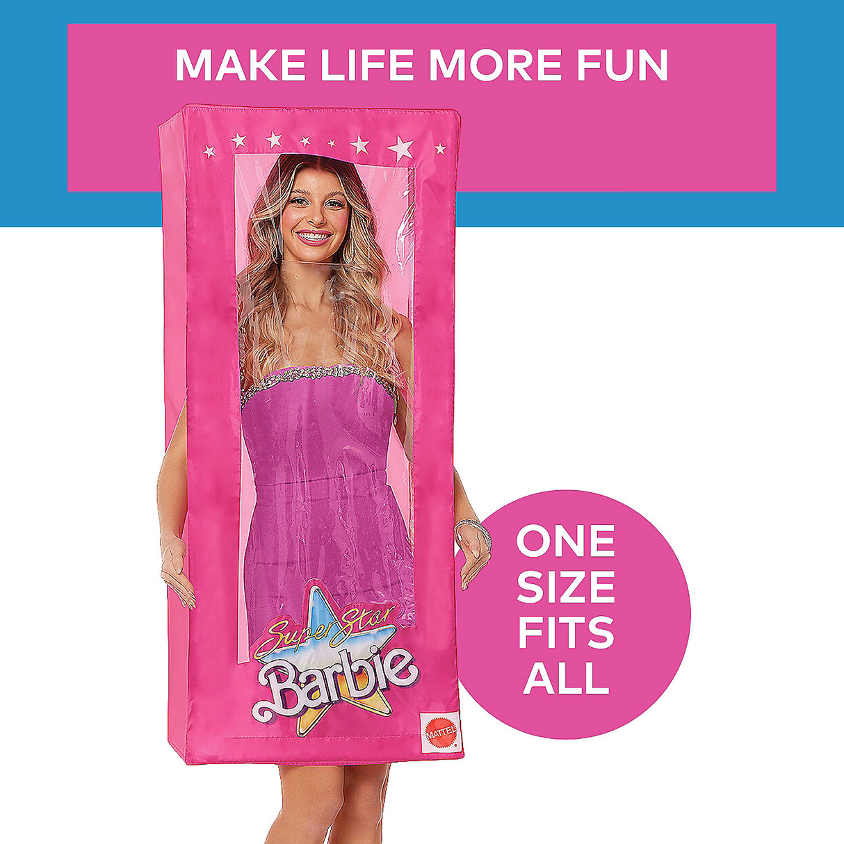 Adult's Barbie Box Costume