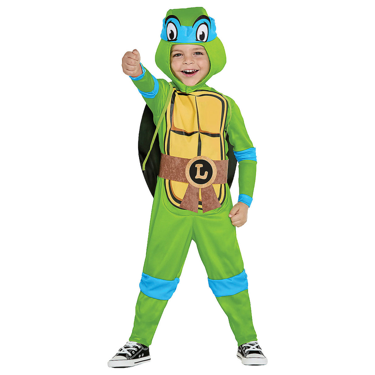 Toddler Teenage Mutant Ninja Turtles Leonardo Costume for Halloween Parties and Kids Dress-Up Events