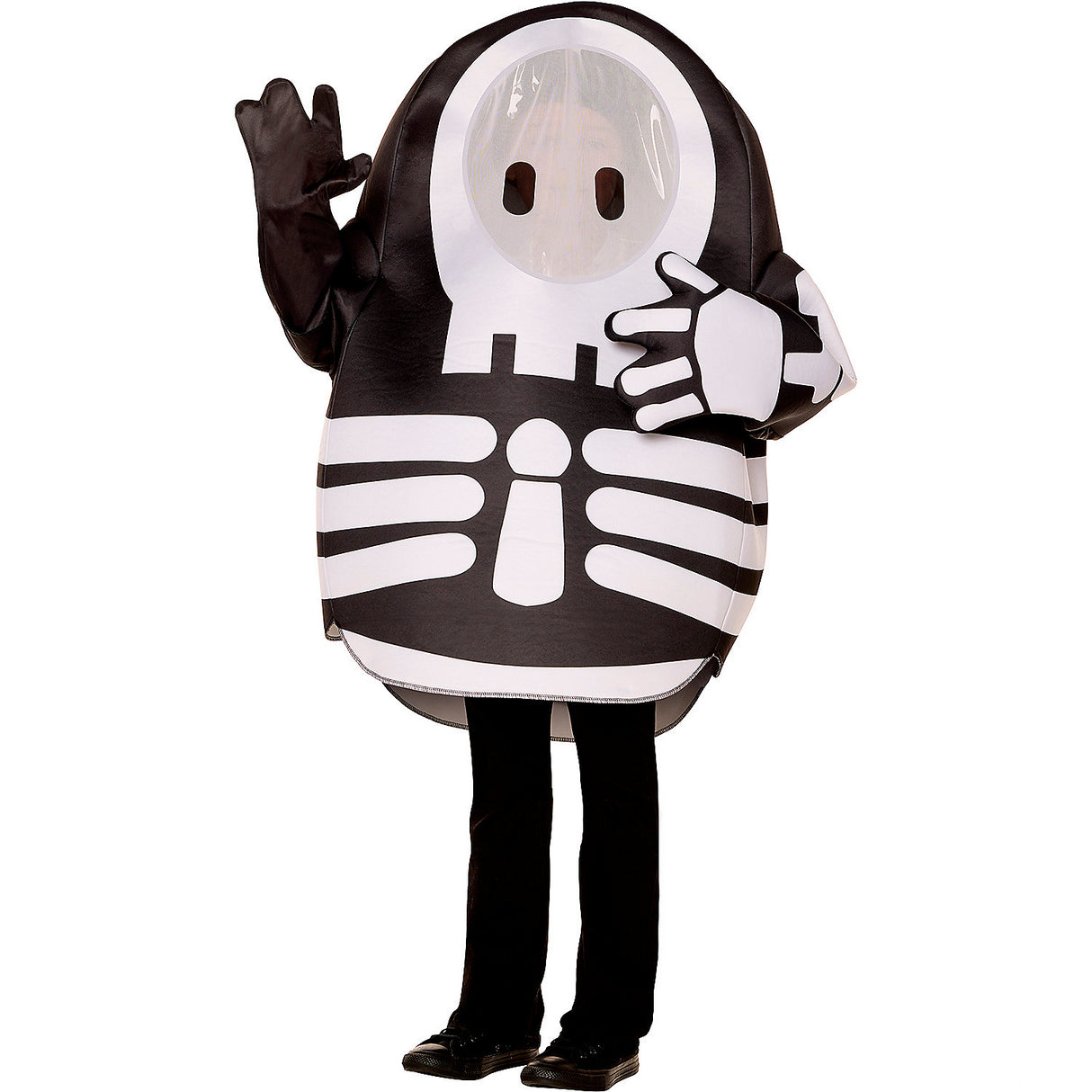 Kids Fall Guys Skelly Costume for Halloween Parties and Playtime Adventures