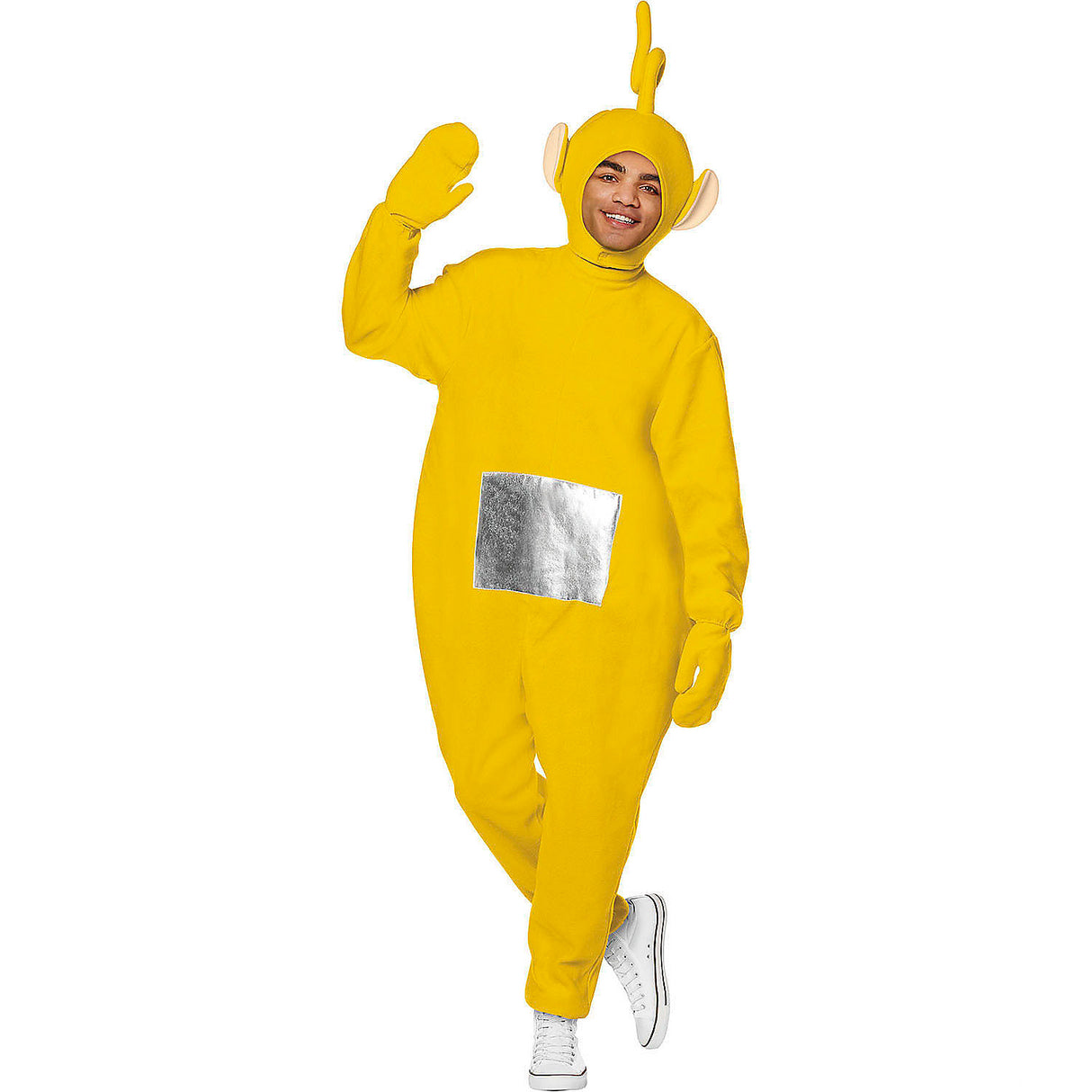 Adults Teletubbies Yellow Laa-Laa Costume for Fun Halloween Parties and Themed Events