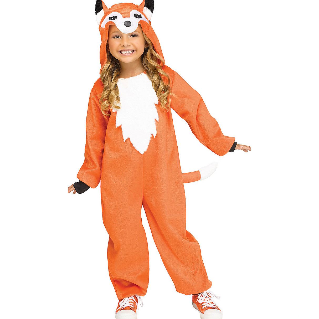 Adorable Child Fox Jumpsuit for Halloween Parties Community Events and Imaginative Play