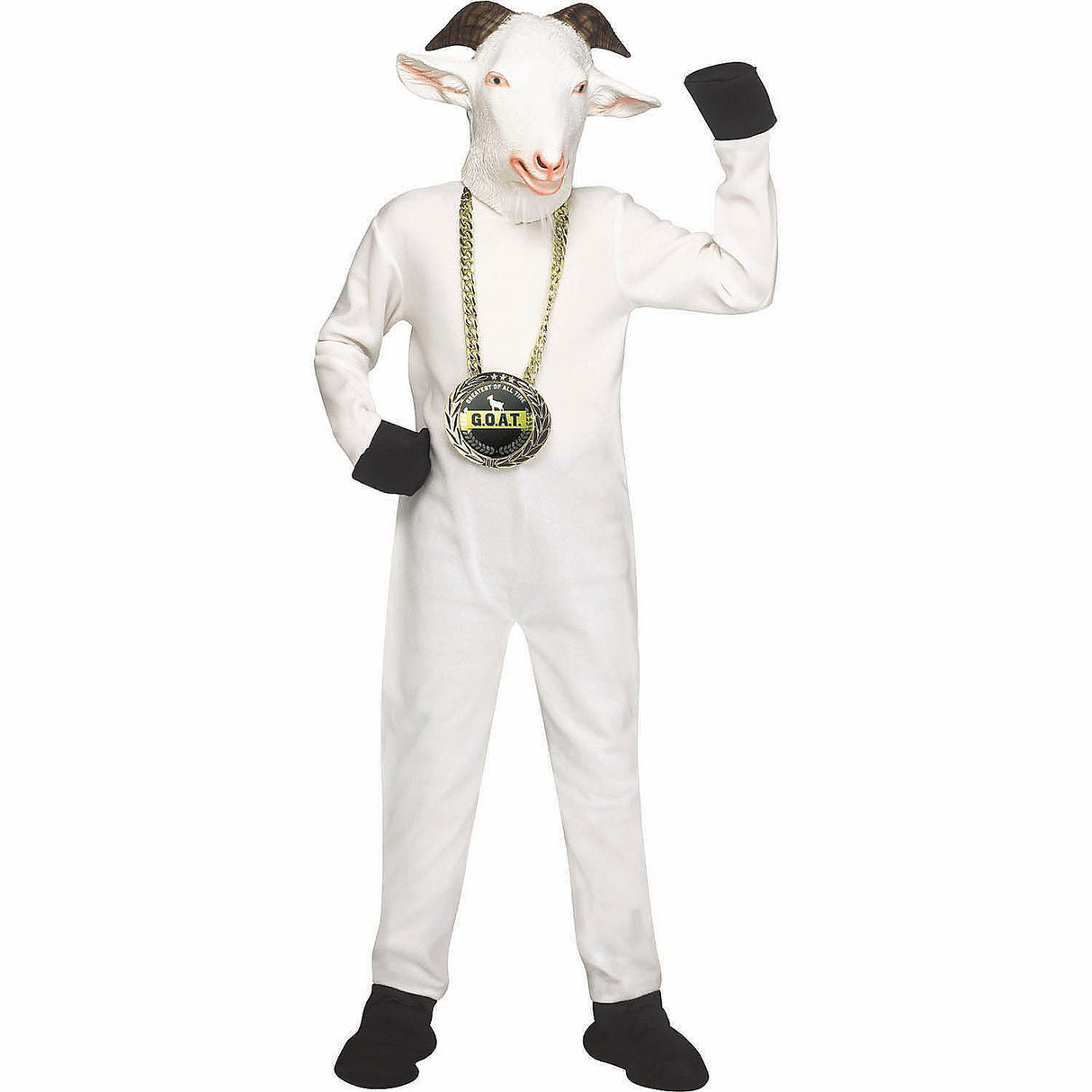 Fun Kids E-Z G.O.A.T. Jumpsuit Costume for Halloween Parties and Themed Dress-Up Events